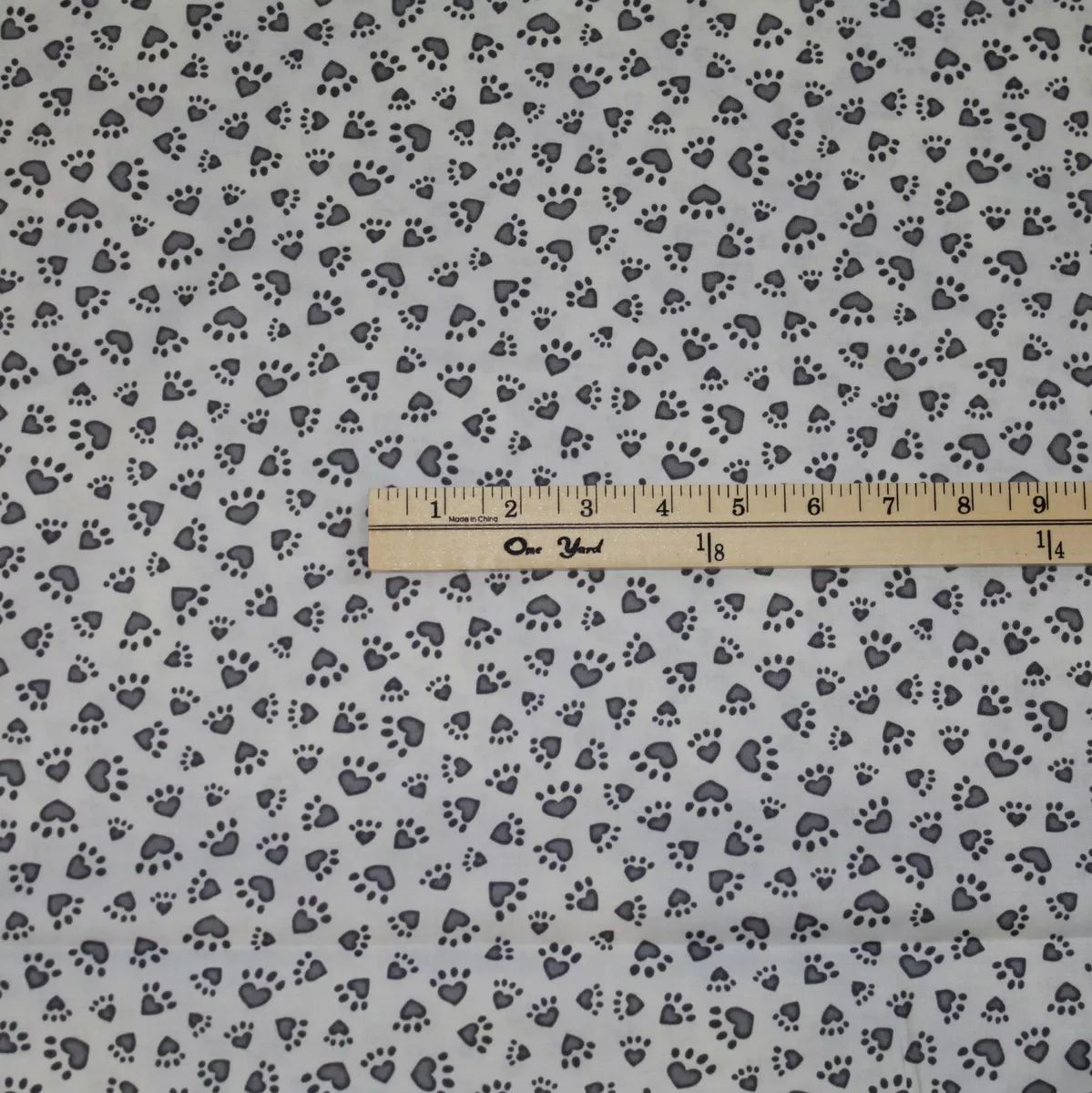 Paw print fabric deals