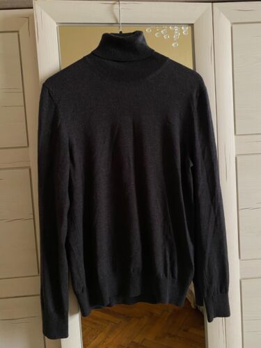 Moncler MAGLIONE TRICOT CICLISTA KNITTED TURTLE NECK JUMPER SIZE L