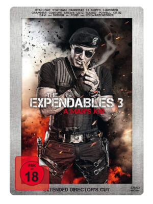 The Expendables 3 -Extended Director's Cut, Limited Edition, Steelbook - Blu-ray