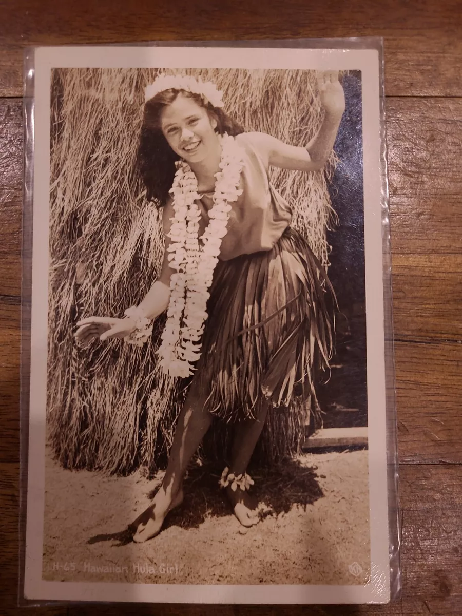 Brown top hawaiian skirt
