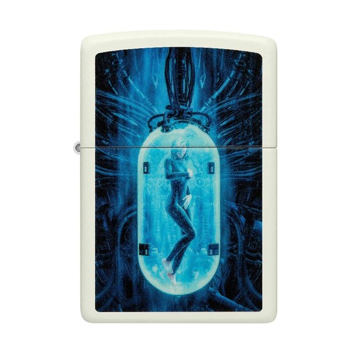 Zippo Pocket Lighter Tube Woman Design Refillable Genuine Windproof Metal 48520 - Picture 3 of 5