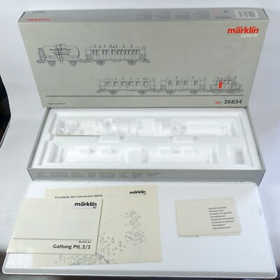 Märklin 26834 LEERKARTON Glaskasten 4541 Spur H0 OVP HO Zug Set mfx DIGITAL Box