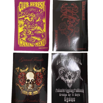 the GazettE RUKI REITA 葵 ベアキー 絵馬 ステッカー The GazettE Sticker Seal Goods REITA RUKI URUHA AOI KAI Japanese