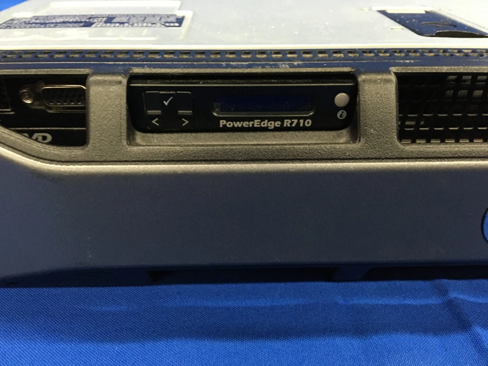 Dell PowerEdge R710-2U 2x Xeon E5620- 8GBx4 RAM- 2x 2TB 7.2K SAS HDD With Rails - Image 4 of 4