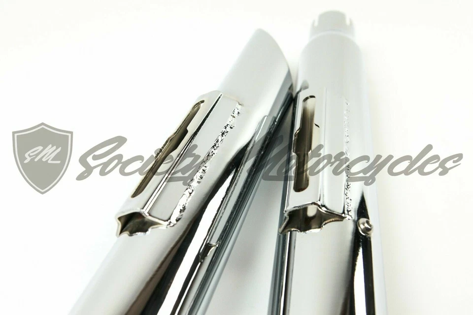 Sistema de escape Harley-Davidson Dyna Wide Glide FXD corte rebanada 2,5" Street Bob Foto 2 de 4