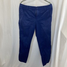 Liz Claiborne Simply Liz Women's No Waistband Stretchy Pants Side Zipper Sz 10