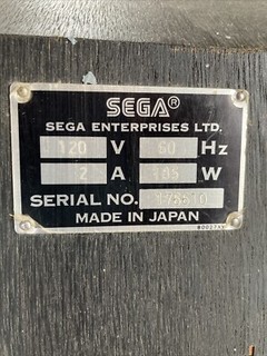 HANG ON ARCADE MACHINE by SEGA 1985 (Excellent Condition) *RARE* w/ LCD MONITOR