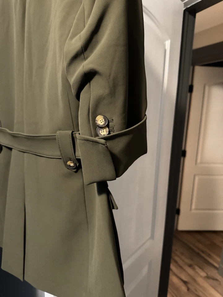 Veronica Beard Jones Dickey Jacket in Cypress Green – Size 8 (Orig. $798) - Image 3 of 4