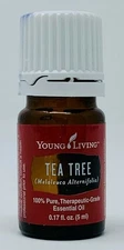 Young Living TEA TREE Premium Essential Oil 5 mL / 0.17 oz - New / Sealed!