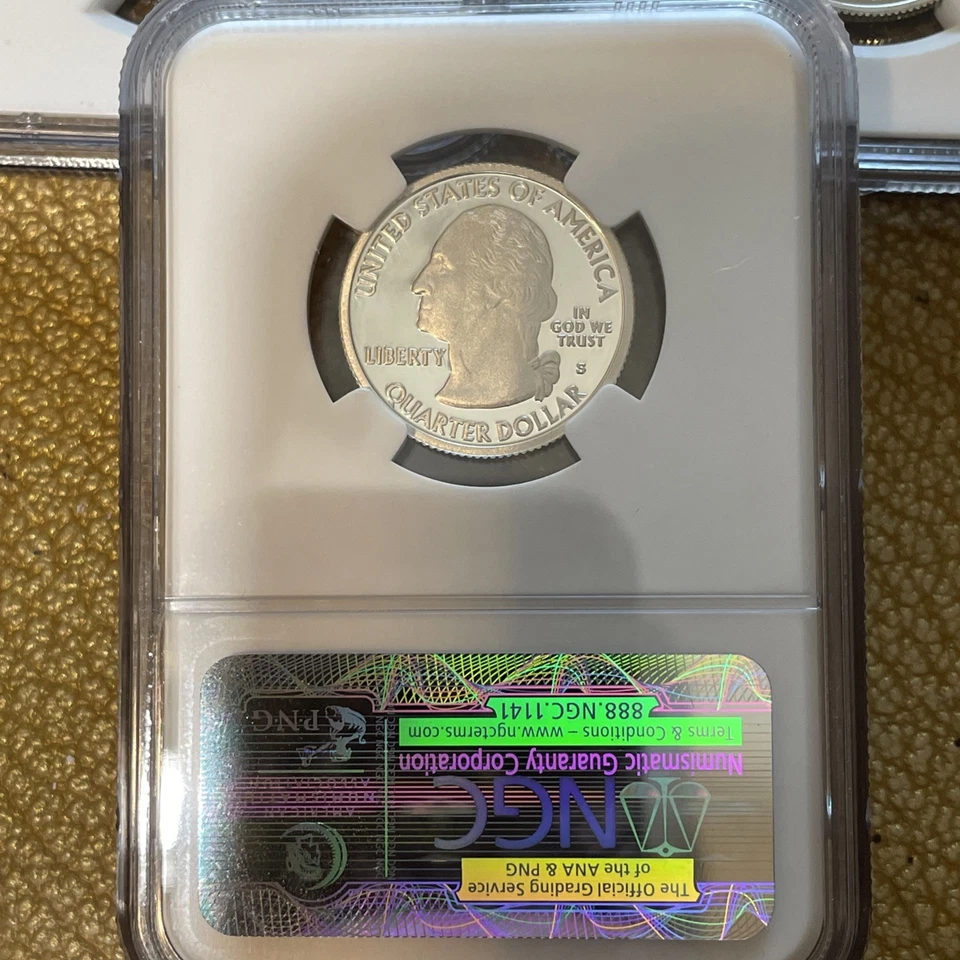 2009 S , 6-Coin Set, SILVER Proof, District and Territories NGC Pf 70 Ucam - Image 3 of 4