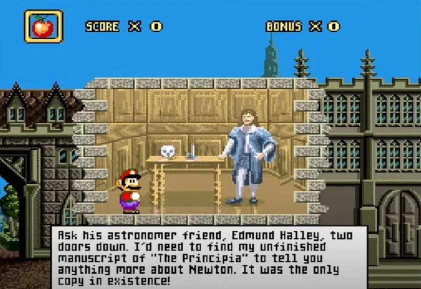 Overseas version MARIO'S TIME MACHINE Super Famicom software - Image 4 of 4