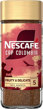 NESCAFÉ Cap Colombia Instant Coffee, Light Roasted 100 Percent Arabica Single Or