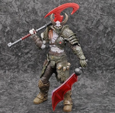 McFarlane toys DOOM ETERNAL MARAUDER w custom weapons 7