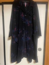Yohji Yamamoto REGULATION Long Coat Black Multi Color