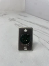 SWITCHCRAFT #D4M 4 pin male panel mount receptacle