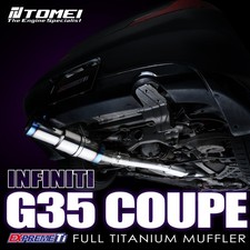 Tomei Expreme Ti Titanium Exhaust System for Infiniti G35 Coupe 03-07 New