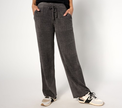 Barefoot Dreams Damen Hose Übergröße 2X Regular CozyChic Ultra Lite Grau