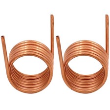 2 Pcs Conditioning Copper Tubing Pipe Extension Air Conditioner Condenser Tube