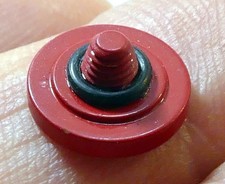 Soft Shutter Release Button Camera Shutter Button Concave - RED for Fujifilm X3
