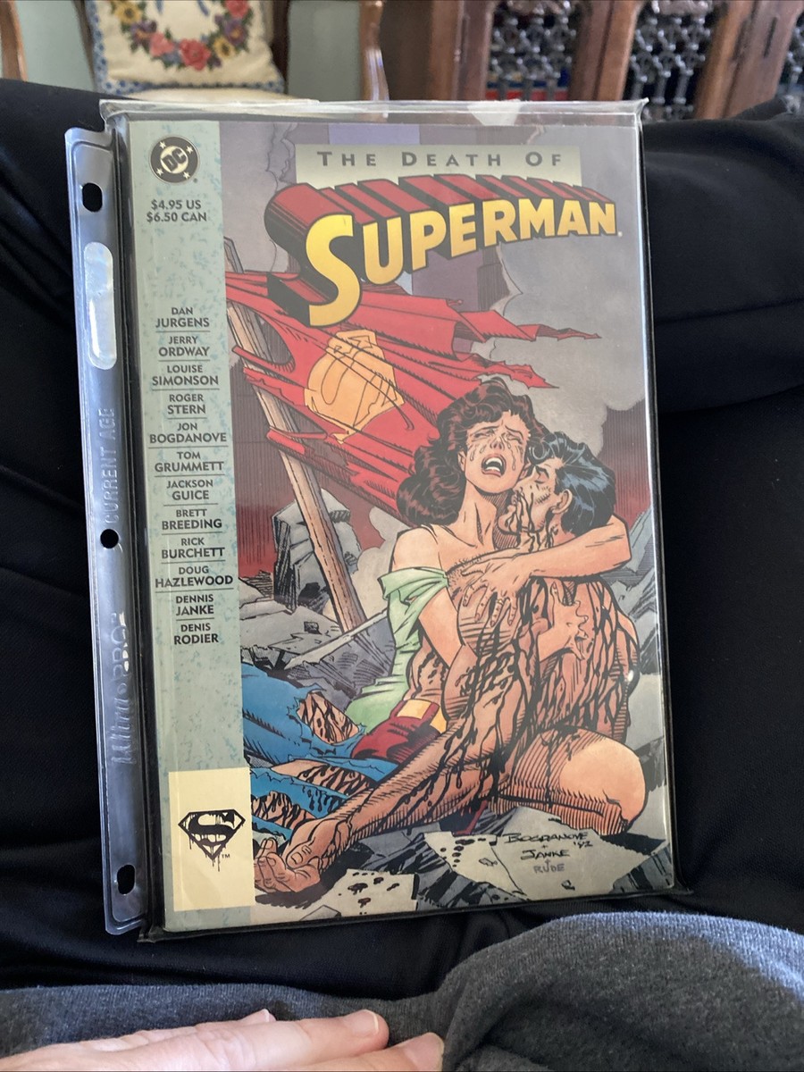 The Death of Superman Comic Book 1st Edition 1993 NM-Mint Unopened