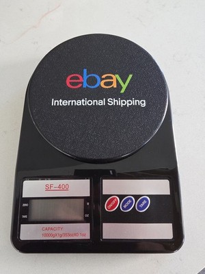 EBAY Digital Postal Scale Portable Table Top SF-400 20lb Capacity Batteries INC