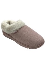 MUK LUKS Women's Nony Ann Cozy Slippers w/Faux Fur Lining Pink Heather