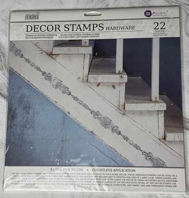 IOD Iron Orchid Designs HARDWARE Original 2017 Prima Decor Stamps New 22 Pieces!
