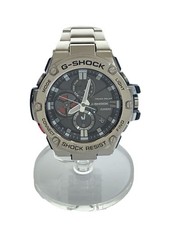 CASIO Solar wristwatch Analog BLK GTST B100