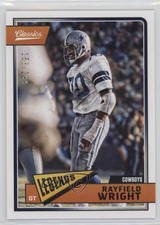 2018 Panini Classics Legends Red Back 158/299 Rayfield Wright #122 HOF yq6
