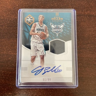 2016-17 Panini Limited Jersey Signatures 1/99 Cody Zeller #LJS-CZ Auto