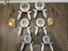 Fiskars Lever Squeeze Paper Punches Lot of 10