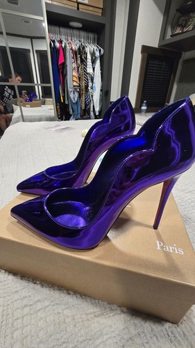 Christian Louboutin Hotchick Electra 100mm. Worn once. Excellent condition.