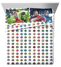 Marvel Avengers "Rivals" Kids Microfiber Sheet Set-AB0GD2RRL182, AB0GD2DM1JN2