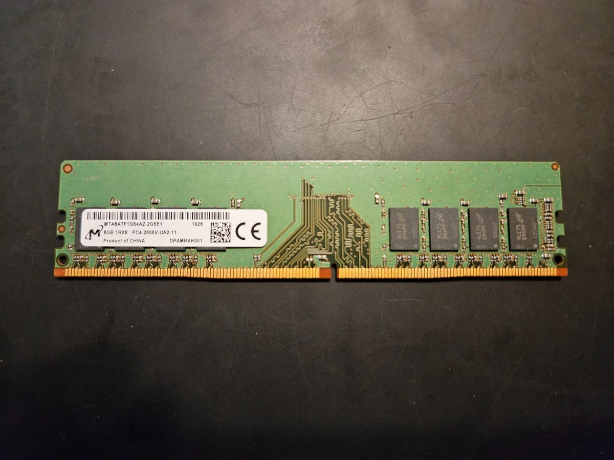 メモリー Micron Technology PC4-2666 8GBx2 Micron Memory Bundle with 32GB (2 x 16GB) DDR4 PC4-21300 2666MHz