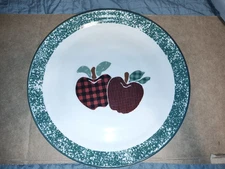 Applejack International China Dinner Plates, 11" Good Condition