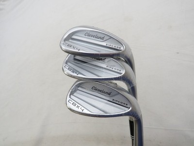 New Cleveland CBX4 ZipCore Wedge Set 52.12* 56.14* 60.12* KBS Hi-Rev Wedge Flex