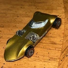 Vintage Hot Wheels Redline Twin Mill 1968 Mattel USA Antifreeze Gold Custom