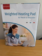 Comfytemp Heating Pad for Neck Shoulders , 2.6lb Weighted Electric K9015 NOB