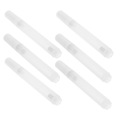 6 leere, nachfüllbare Stifte (4,5 mm), nachfüllbare Farbmarker, leere runde,