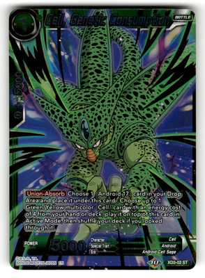Cell, Genetic Consumption XD3-02 Foil Starter Rare Expansion Deck Box Set 20: Ul