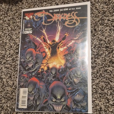 The Darkness #4 Image 1997 Garth Ennis Marc Silvestri Top Cow NM