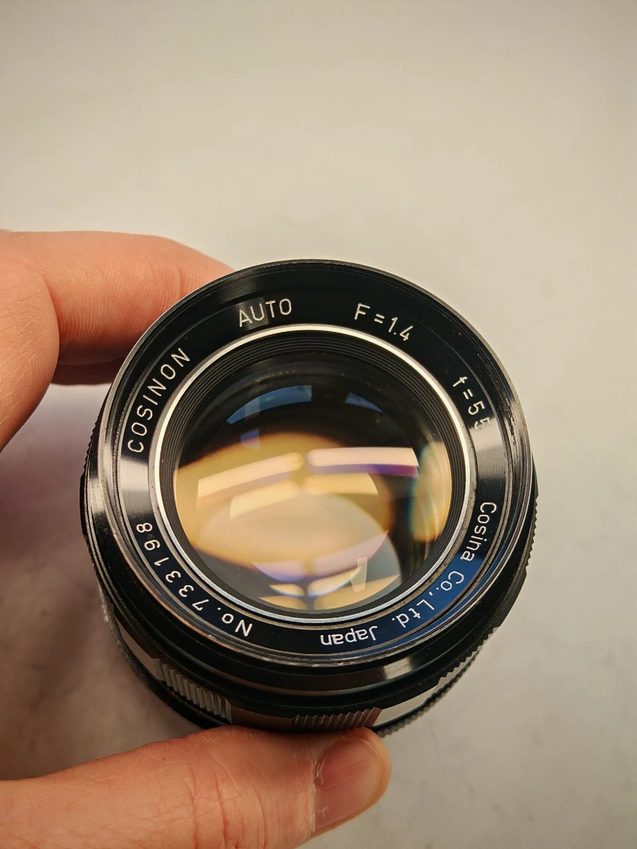 Objectif COSINA Cosinon-S 50mm F/1.8 Pour Pentax K - Occasion En Bon état | Objectif Rare