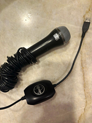 Logitech Rock Band USB Microphone Wired Multi-Platform Black A-0234A