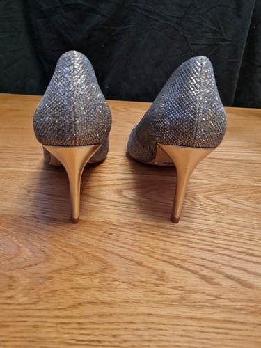 Scarpe corte Karen Millen EU 38 oro diamante oro scintillante punta prezzo consigliato £ 110 - Foto 11 di 12