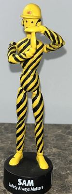 #ad Walmart Sams Club Safety Always Matters Fugro Figure Collectable $19.54