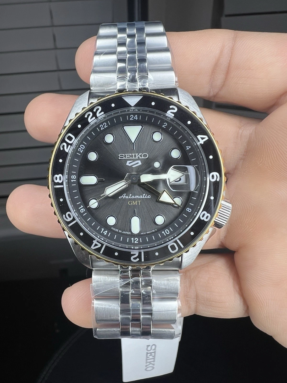Seiko 5 Sports GMT SSK021K1 | Automatic | Stainless Steel | 100m WR | New