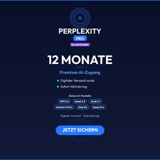 Perplexity Pro 1 anno (UE) ChatGPT 5.2 Claude 3.5 Gemini 3 | Attivazione immediata