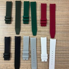 20mm FKM Vulcanized Rubber Strap Fits IWC Portugieser IW358312 IW371607