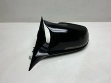 BMW 3 SERIES F30 F31 M SPORT WING MIRROR PASSENGER LEFT GLOSS MANUAL FOLD BLACK