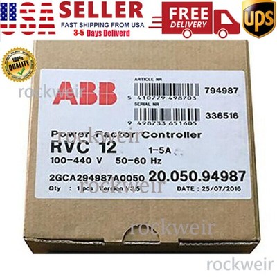 RVC-12/1-5A ABB Power Factor Controller RVC 12 1-5A Brand New Box